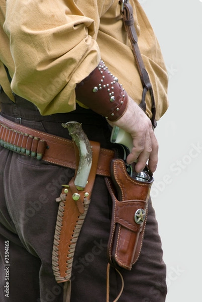 Obraz Pistolet i nóż