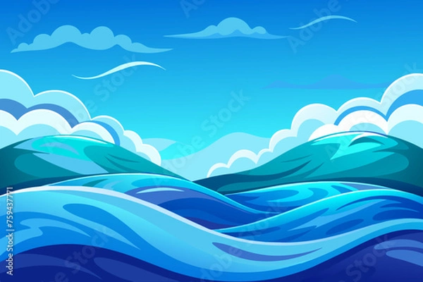 Obraz water background is