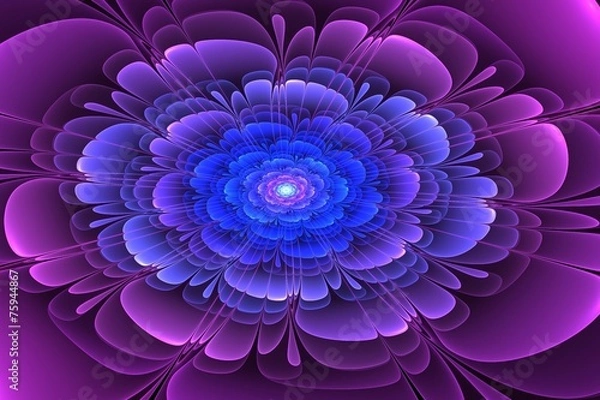 Fototapeta Fractal Flower