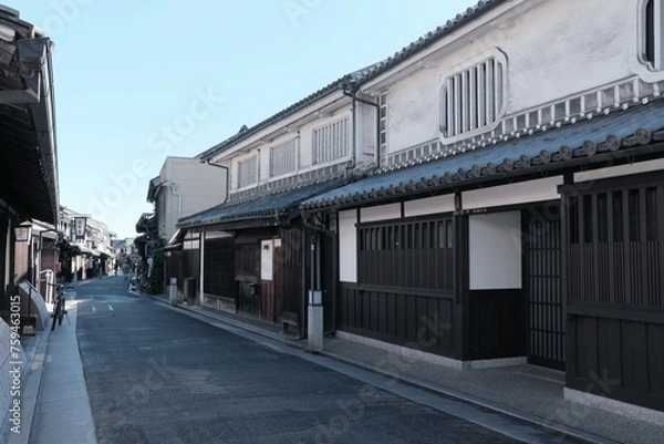 Fototapeta 美しい倉敷の街並み