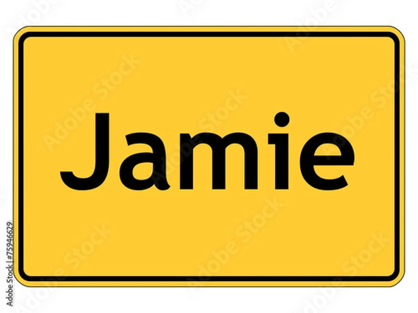 Fototapeta Beliebter Vorname