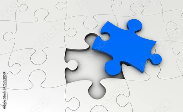 Obraz Puzzle Piece