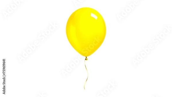 Obraz yellow balloon