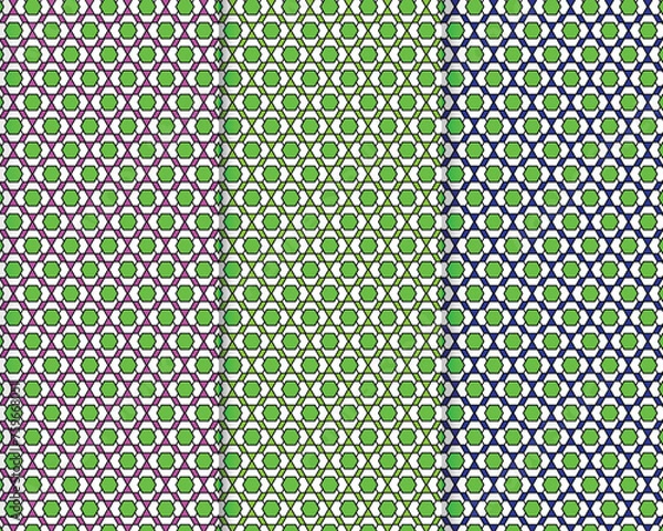 Fototapeta Modern vector seamless pattern design template