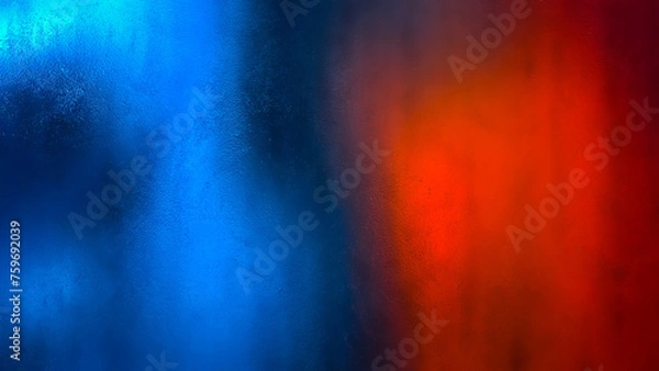 Fototapeta Harmonizing Hues in Colorful Glass Wall