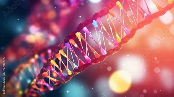 Fototapeta dna concept