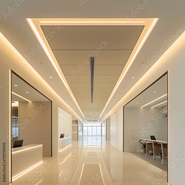 Fototapeta Modern Office - Generative AI