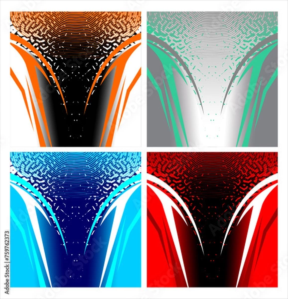 Obraz template racing vector texture