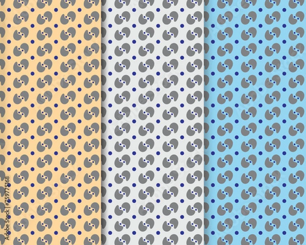 Fototapeta Modern vector seamless pattern design