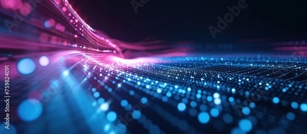 Obraz technology abstract background