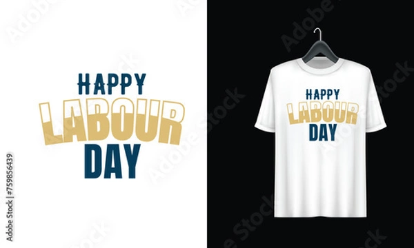 Fototapeta Vector may day t shirt design