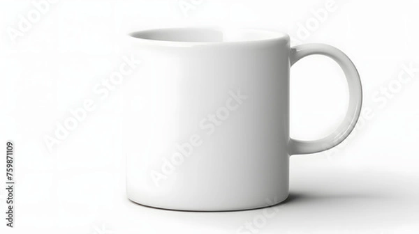 Obraz white mug AI generated