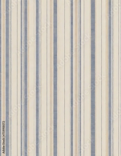 Fototapeta Pastel Colored Vertical Stripe Pattern Texture, Generative AI