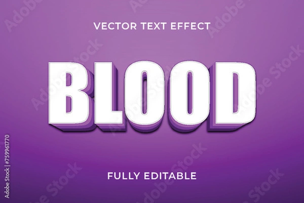 Fototapeta text font style effect 