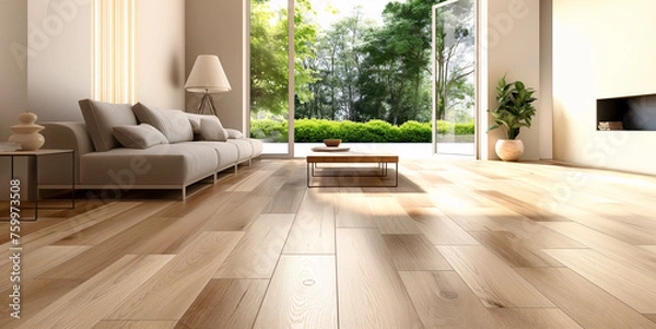 Obraz Modern apartment living room interior