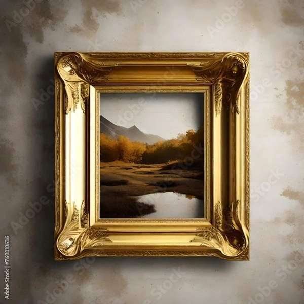 Obraz frame on the wall