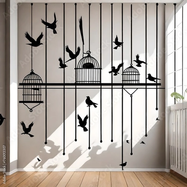 Obraz person in the cage