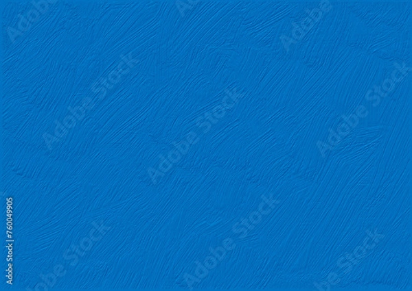 Fototapeta Blue background hand drawn with acrylic paint