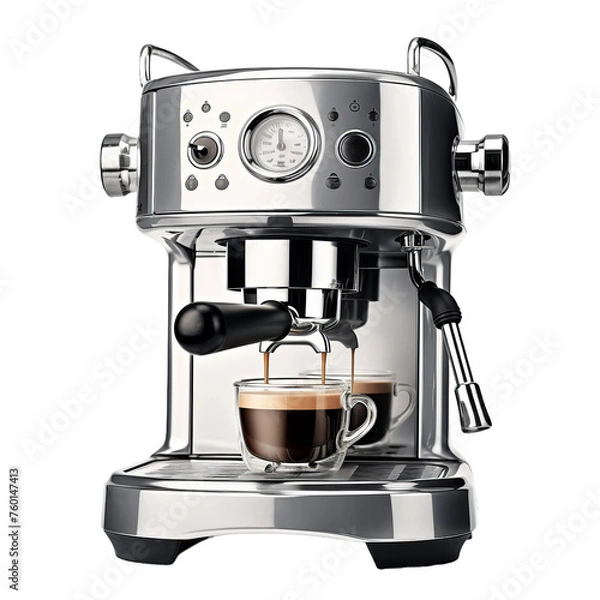 Fototapeta Filter coffee maker isolated on white background