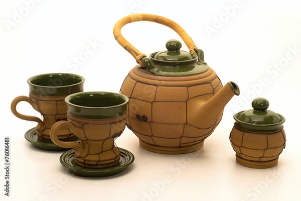 Obraz ceramic tea set