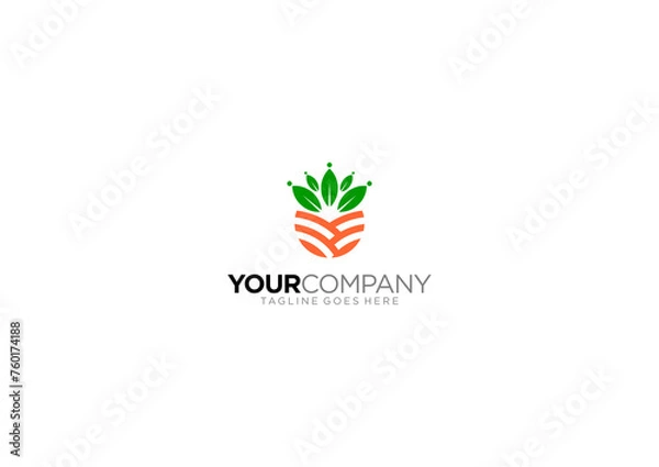 Fototapeta abstract logo design