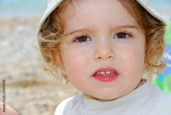 Obraz portrait d'un bébé