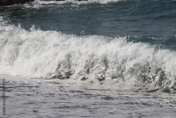 Obraz 打ち寄せる波