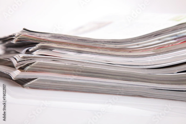 Fototapeta Magazines