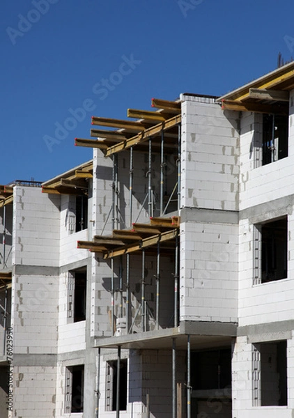 Fototapeta Building construction