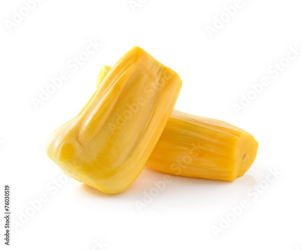 Fototapeta jackfruit isolated on white background