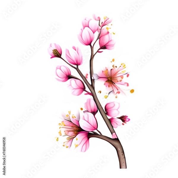 Obraz Cherry tree branch