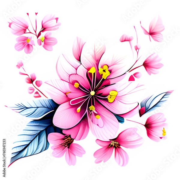 Obraz Cherry blossoms Pink Flowers 