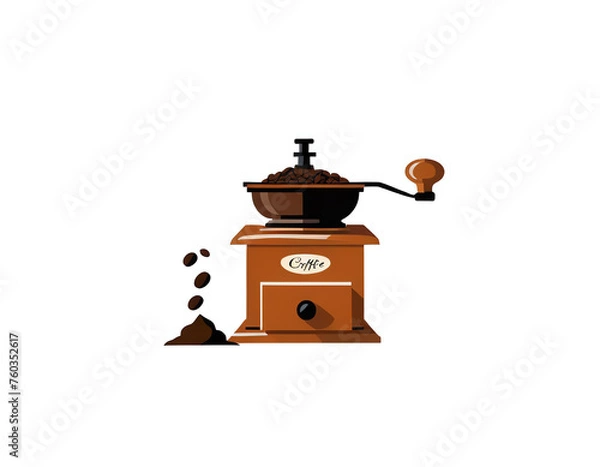 Obraz coffee grinder with coffee beans