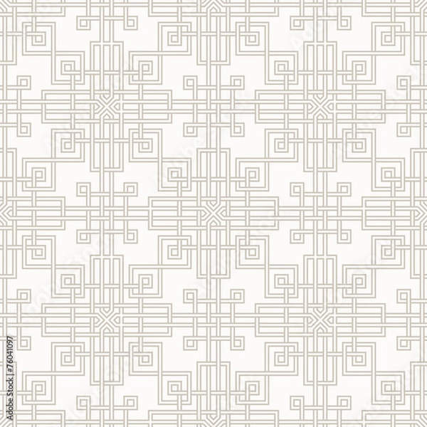 Obraz Tangled modern pattern, based on traditional oriental patterns.