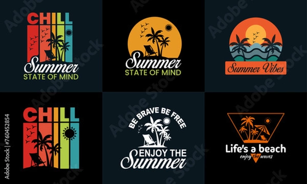 Fototapeta Outdoor Summer Camp Typography t shirt design, explorer, wilderness, adventure,