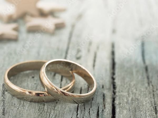 Obraz wedding rings