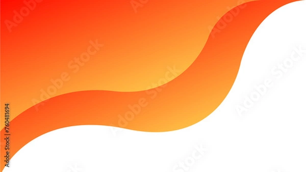 Obraz abstract orange background with waves