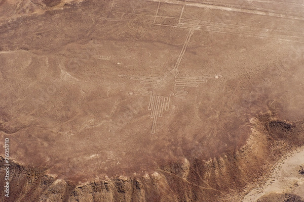Obraz Nazca Lines and geoglyphs