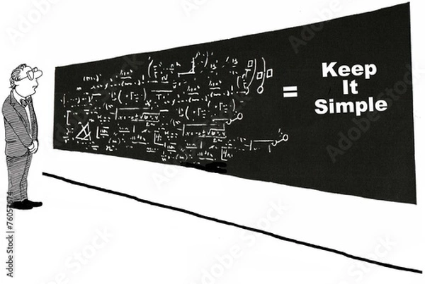Obraz Keep It Simple