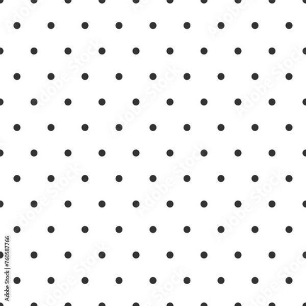 Obraz Dotted grid seamless pattern