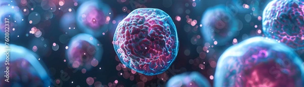Fototapeta Develop a protocol for the generation of induced pluripotent stem cells (iPSCs) from somatic cells in the in vitro laboratory