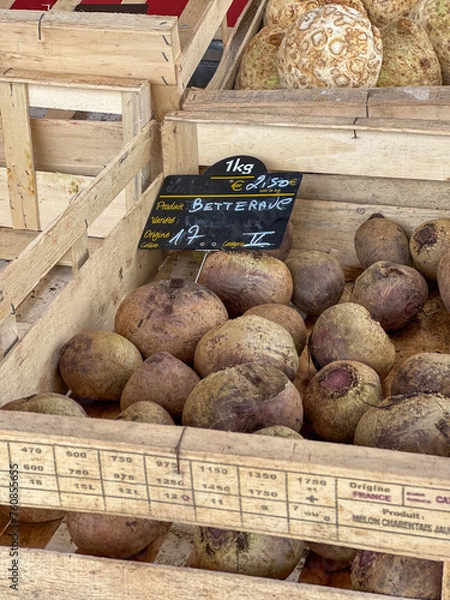 Obraz betterave vente marché