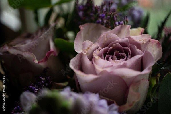 Obraz Rose im Blumenstrauß