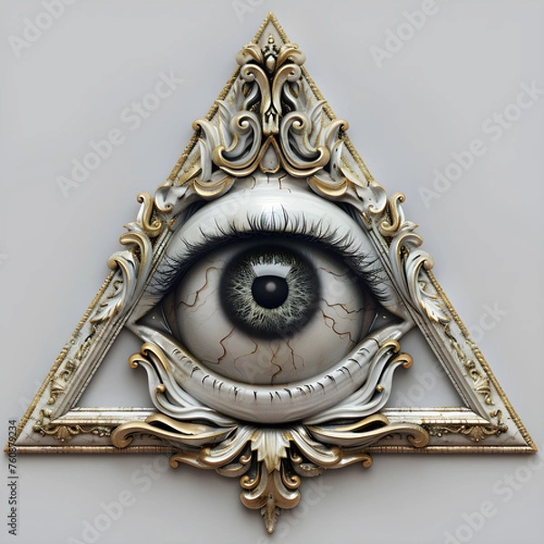 Obraz the all seeing eye