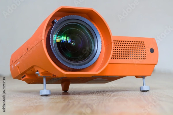 Obraz Projector with a big lens.