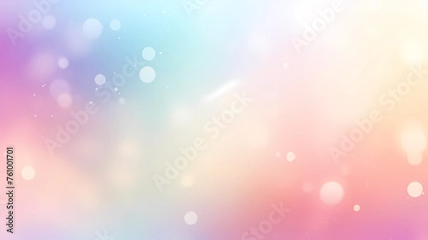 Fototapeta Soft rainbow gradient with subtle grainy texture