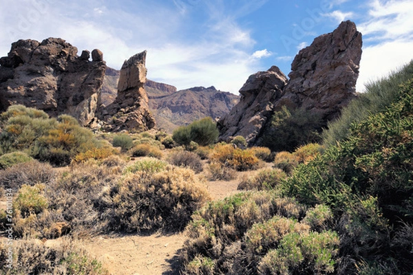 Obraz Volcanic formation.Teide, Tenerife