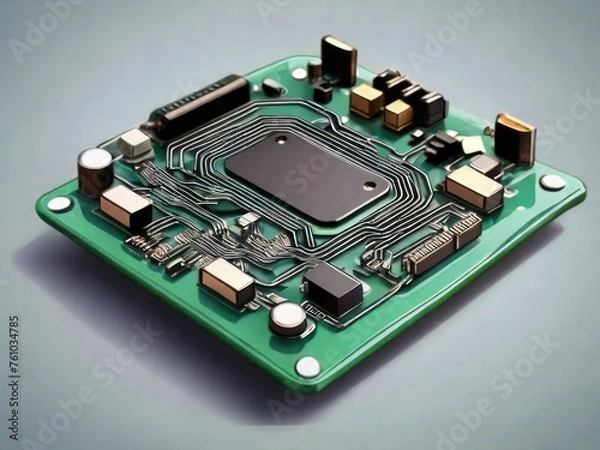 Obraz Circuit board, starting point technology