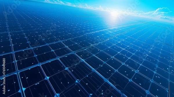 Fototapeta ソーラーパネルテクスチャー４