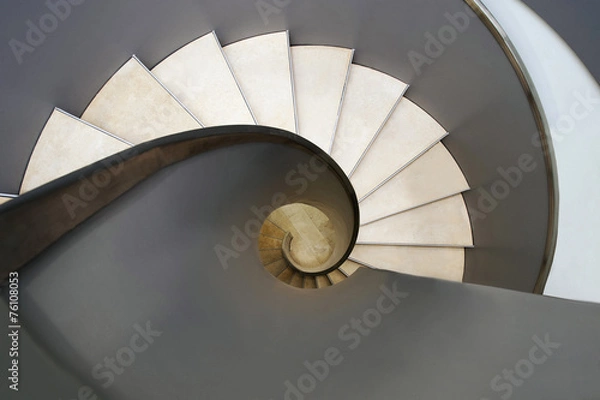 Obraz Schody kręcone